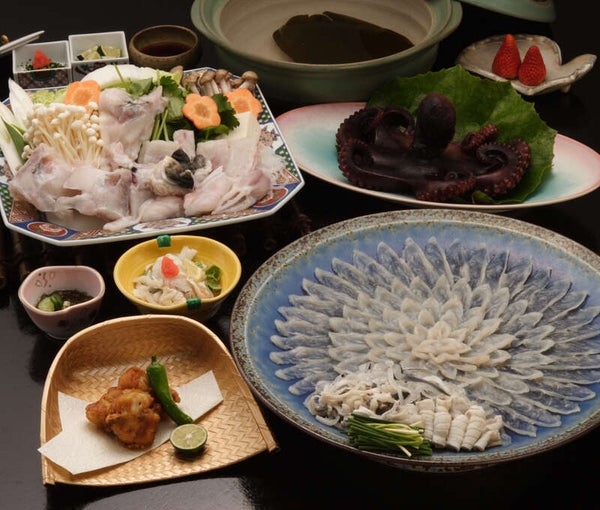 【八日市駅・彦根駅・米原駅発】南知多・日間賀島で食す!とらふぐ含む ふぐづくし 日帰り1
